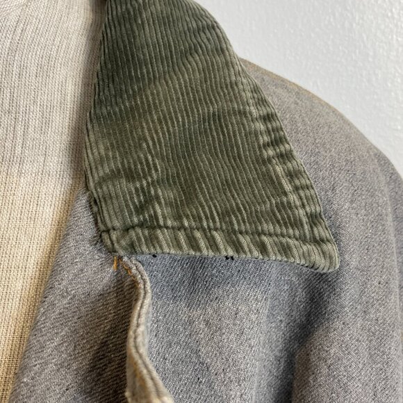 ARMANI JEANS BUCKLE DENIM FIELD JACKET - Picture 6 of 16